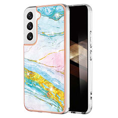 Custodia Silicone Gel Morbida Fantasia Modello Cover Y11B per Samsung Galaxy S25 Plus 5G Multicolore