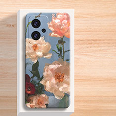 Custodia Silicone Gel Morbida Fiori Cover per Xiaomi Redmi Note 11T Pro+ Plus 5G Multicolore