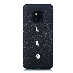 Custodia Silicone Gel Morbida Mistica Luna Stelle Cover per Huawei Mate 20 Pro Multicolore