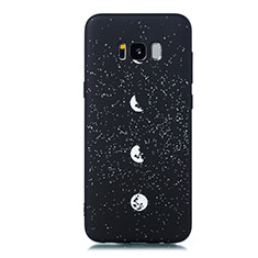 Custodia Silicone Gel Morbida Mistica Luna Stelle Cover per Samsung Galaxy S8 Multicolore