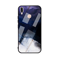 Custodia Silicone Laterale Fantasia Modello Specchio Cover per Huawei Nova 3e Nero