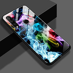 Custodia Silicone Laterale Fantasia Modello Specchio Cover S01 per Huawei P30 Lite New Edition Multicolore