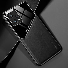 Custodia Silicone Morbida In Pelle Cover con Magnetico per Realme Narzo 50 Pro 5G Nero