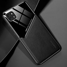 Custodia Silicone Morbida In Pelle Cover con Magnetico per Samsung Galaxy A22s 5G Nero