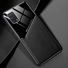 Custodia Silicone Morbida In Pelle Cover con Magnetico per Samsung Galaxy A31 Nero