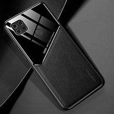 Custodia Silicone Morbida In Pelle Cover con Magnetico per Xiaomi POCO C31 Nero