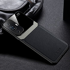 Custodia Silicone Morbida In Pelle Cover FL1 per Huawei Nova 11 Ultra Nero