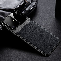Custodia Silicone Morbida In Pelle Cover FL1 per Samsung Galaxy A81 Nero