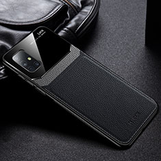 Custodia Silicone Morbida In Pelle Cover FL1 per Samsung Galaxy M40S Nero