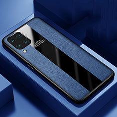 Custodia Silicone Morbida In Pelle Cover H03 per Huawei Nova 7i Blu