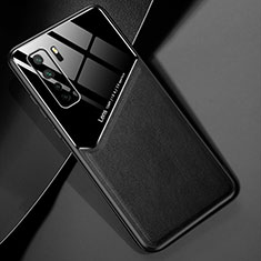 Custodia Silicone Morbida In Pelle Cover H04 per Huawei Nova 7 SE 5G Nero