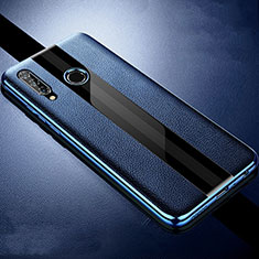 Custodia Silicone Morbida In Pelle Cover H05 per Huawei Honor 20i Blu