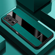 Custodia Silicone Morbida In Pelle Cover PB1 per Xiaomi Redmi K60 Pro 5G Verde