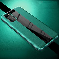 Custodia Silicone Morbida In Pelle Cover per Huawei Honor V30 Pro 5G Verde