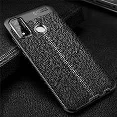 Custodia Silicone Morbida In Pelle Cover per Huawei Nova Lite 3 Plus Nero