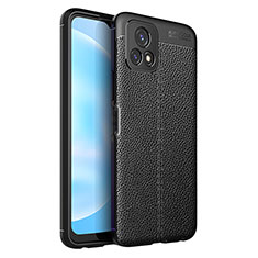 Custodia Silicone Morbida In Pelle Cover per Vivo Y52s 5G Nero