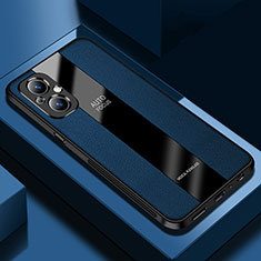Custodia Silicone Morbida In Pelle Cover S03 per OnePlus Nord N20 5G Blu