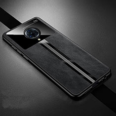 Custodia Silicone Morbida In Pelle Cover S06 per Vivo Nex 3 Nero