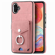 Custodia Silicone Morbida In Pelle Cover SD3 per Samsung Galaxy A04 4G Rosa