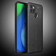 Custodia Silicone Morbida In Pelle Cover WL1 per Realme V3 5G Nero