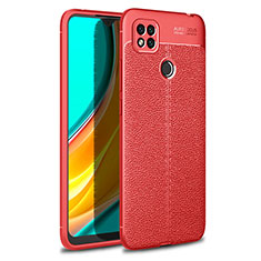 Custodia Silicone Morbida In Pelle Cover WL1 per Xiaomi POCO C31 Rosso