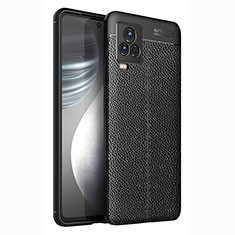 Custodia Silicone Morbida In Pelle Cover WL2 per Vivo iQOO 7 Legend 5G Nero