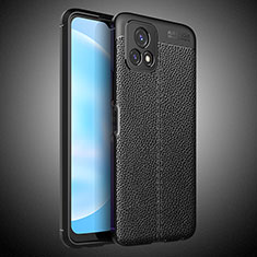 Custodia Silicone Morbida In Pelle Cover WL2 per Vivo Y52s 5G Nero