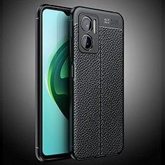 Custodia Silicone Morbida In Pelle Cover WL2 per Xiaomi Redmi 11 Prime 5G Nero