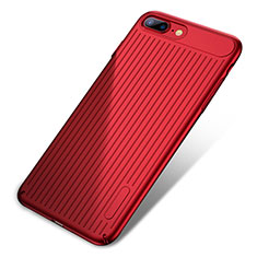 Custodia Silicone Morbida Line per Apple iPhone 7 Plus Rosso