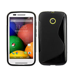 Custodia Silicone Morbida S-Line per Motorola Moto E XT1021 Nero