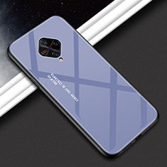 Custodia Silicone Specchio Laterale Cover M01 per Vivo S1 Pro Grigio