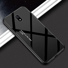 Custodia Silicone Specchio Laterale Cover M01 per Xiaomi Redmi 8A Nero