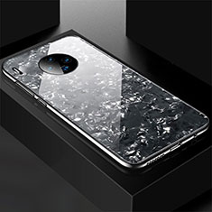 Custodia Silicone Specchio Laterale Cover M02 per Huawei Mate 30 Pro 5G Nero