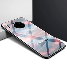 Custodia Silicone Specchio Laterale Cover per Huawei Mate 30 5G Multicolore