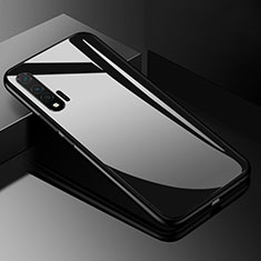 Custodia Silicone Specchio Laterale Cover per Huawei Nova 6 Nero