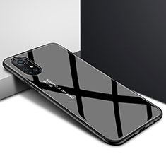 Custodia Silicone Specchio Laterale Cover per Huawei Nova 8 5G Nero
