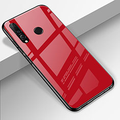 Custodia Silicone Specchio Laterale Cover per Huawei P Smart+ Plus (2019) Rosso