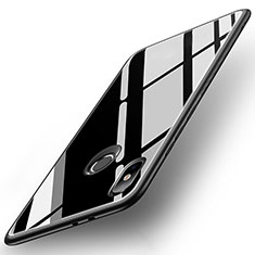 Custodia Silicone Specchio Laterale Cover per Xiaomi Mi 6X Nero