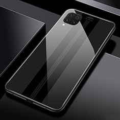 Custodia Silicone Specchio Laterale Cover T01 per Huawei P40 Lite Nero
