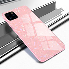 Custodia Silicone Specchio Laterale Cover T02 per Apple iPhone 11 Pro Max Rosa