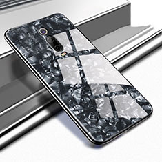Custodia Silicone Specchio Laterale Cover T04 per Xiaomi Mi 9T Pro Nero