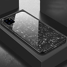 Custodia Silicone Specchio Laterale Cover T06 per Apple iPhone 11 Pro Nero