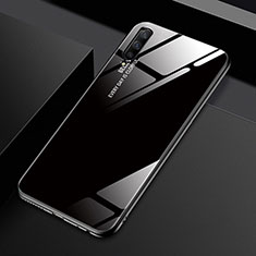 Custodia Silicone Specchio Laterale Sfumato Arcobaleno Cover per Huawei Honor 9X Pro Nero