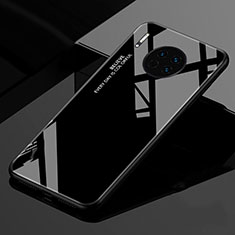 Custodia Silicone Specchio Laterale Sfumato Arcobaleno Cover per Huawei Mate 30 Pro 5G Nero