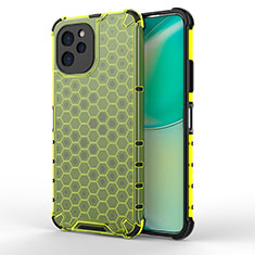 Custodia Silicone Trasparente Laterale 360 Gradi Cover AM1 per Huawei Enjoy 50z Verde