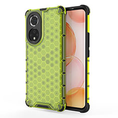 Custodia Silicone Trasparente Laterale 360 Gradi Cover AM1 per Huawei Nova 9 Verde