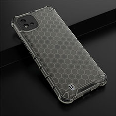 Custodia Silicone Trasparente Laterale 360 Gradi Cover AM1 per Realme C11 (2021) Nero