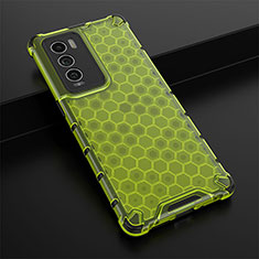 Custodia Silicone Trasparente Laterale 360 Gradi Cover AM1 per Realme GT Master Explorer 5G Verde