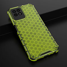 Custodia Silicone Trasparente Laterale 360 Gradi Cover AM1 per Realme Narzo 50 4G Verde