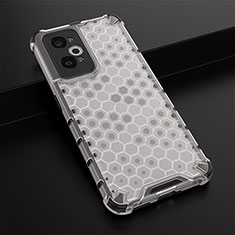 Custodia Silicone Trasparente Laterale 360 Gradi Cover AM1 per Realme Q5 Pro 5G Bianco